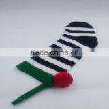 Warmer Decoration Christmas Home Knitted Sock Ugly Funny Christmas Sock thumbnail-1