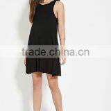 Cross With the A-line Sleeveless Dresses thumbnail-2