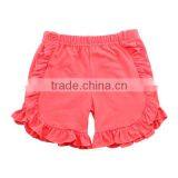 2017 New Summer Kids Children Toddler Cotton Girls Wholesale Cheap Soild Striped Icing Ruffle Shorts thumbnail-6