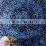 Tapestry Wall Art Hippie Tapestry Mandala Tapestry Black & White thumbnail-3