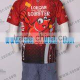 2016 Popular Sublimation Printing Custom Dry Fit Sublimation Print Dart Shirts Fashionable Men's Jersey thumbnail-2