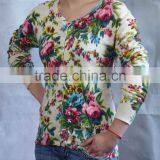 Fashion Ladies Sweater,print Sweater thumbnail-1