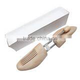 Shoe Tree Type and Wood Material Shoe Stretcher With Bendable Spring