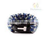 Custom Double Anchor Bracelet Paracord Outdoor Survival Bracelet Paracord, Handmade Bracelet PC6015-5 thumbnail-5