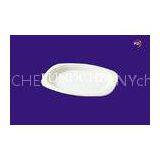 Healthy Non Toxic Biodegradable Tableware , PLA Medium Oval Plate