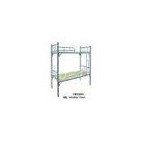 Funky Modern School Furniture - Silver Steel Bunk Bed Frame For Middle School