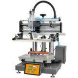 Mini Flat Screen Printing Machine With T-solt Worktable