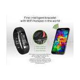 Wireless smart bracelet watch mini personalized wristbands with sleep monitor / pedometer