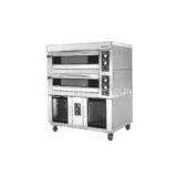 Electric Stainless Steel 2 Decks 4 Trays Bakery Electric Oven With Proofer thumbnail-1