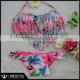 Hot Sell Two Piece Swimsuit Bikini Fringe Swimsuit thumbnail-1