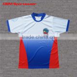 Custom dry fit soccer jersey shirt in high quality