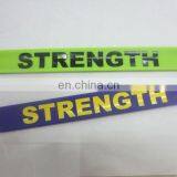 CG-BR245 100% Silicone Slap Bracelet thumbnail-1