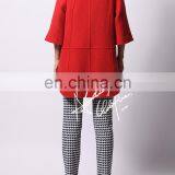Women Ponchos Winter Woman Wool Coat With Fur Lady Wool Poncho Coat thumbnail-3