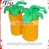 Luau Tropical Plastic Palm Tree Sipper Cups With Straw