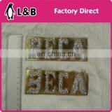 High Quality New Design Hot Fix Leather Motif thumbnail-2