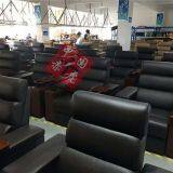 High End Brown Genuine Leather Electric Recliner Sofa for Home Theater thumbnail-5