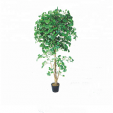 Decorative Artificial Bonsai Green Tree Ginkgo Tree