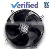 High Quality Low Noise 380 V OD 350 mm External Rotor Air Blowers Axial Ventilation Electric Fan EMF072 thumbnail-1