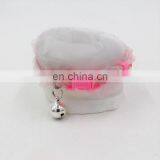 Cute Lace Elastic Band Bell Dog Collar thumbnail-5