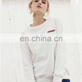 LAITE H2025 High Quality Women Embroidery Casual Sweatshirts Women Crew Neck Sweatshirts Pullover thumbnail-3