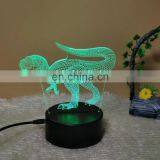 Pattern 7 Colorful Change Energy Saving USB Led Night Lamp Kids Room Decoration 3d Led Night Lamp thumbnail-3