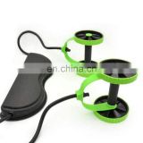 AS SEEN ON TV Plastic indoor good ab roller wheel for abdominal exercise, musculation equipement fitness