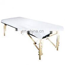 Blue White Pink Disposable Nonwoven Customized Bedsheets Patient Underpad for Hospital Beauty&message Salon thumbnail-2