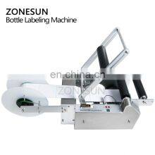 ZONESUN TB-50 Electric Sticker Glass Ampoule Vial Plastic Round Bottle Labeling Machine thumbnail-3