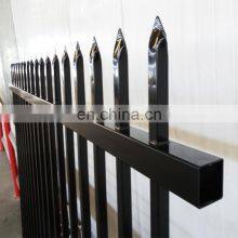 High Quality Ornamental Forged Steel Fence and Gate Industrial Metal Steel Garrision Fencing thumbnail-4