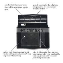 Interior Accessories Parts Silicone Armrest Rest Storage Box Center Control Console Organizer Tray For Subaru Forester 2013-2018 thumbnail-3