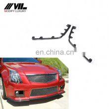 Front Bumper Position Carbon Fiber CTS-V Front Splitter for Cadillac CTS-V 2012Up thumbnail-1
