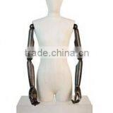 Articulated Dummy Mannequin and Tailors Dummy for Upper Body Male Mannequin
