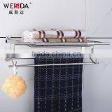 Wesda Stainless Steel and Alloy Bathroom Towel Shelf & Clothes Shelf A114 thumbnail-2