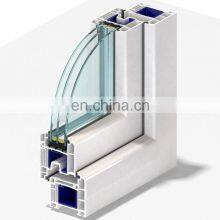 Upvc Windows Doors PVC Insulated Triple Glazed Open Windows
