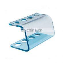 Bathroom 2 Holders Custom Acrylic Teeth Brush Display Holder thumbnail-3