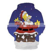 Sublimation Kids Pullover Tech Fleece Dye Sublimated Custom Sublimation Hoodies thumbnail-3