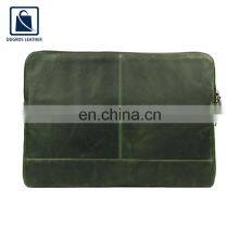 Hot Deal on Vintage Style Modern Design Genuine Quality Leather Laptop Sleeve Bag With Cotton Lining thumbnail-3