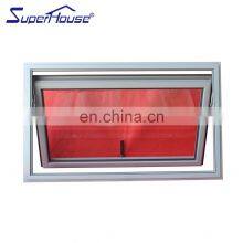 Australia Aluminium Alloy Aluminum Awning Windows Waterproof Double Tempered Glass Restaurant Awning Window thumbnail-1
