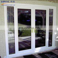 Aluminum luxury double entry doors double swing french casement doors