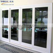 UPVC Balcony Radiation Protection Glass Sliding Door