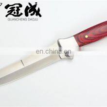 Exquisite Tactical Hunting Knife Stainless Steel With Wood Handle thumbnail-3