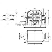 Smart Siren Electronic Alarm Truck Siren IP66 12V~24Voltage Auto Car Reverse Back up Alarm 110dB Volume thumbnail-4