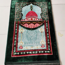 Wholesale Custom Shape Multi Assorted Colors Muslim Islamic Sejadah Prayer Mat thumbnail-4