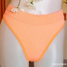 New Product Women's 2 Piece Seamless No Show Lingerie Set Racerback Bra and High Waisted Underwear thumbnail-3