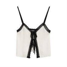 Spring New European and American Sexy Backless Women's Design Sense Niche Camisole Vest Top thumbnail-1