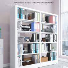 HN-PR32 Double Sided Library Shelves, Main and Auxiliary Frame for Public Library, 1.2mm Steel, High Capacity Storage, China Supplier for Saudi Arabia thumbnail-1
