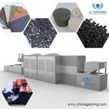 Tunnel Industrial Microwave Dryer for Coal and Construction Materials Continuous Belt Type thumbnail-1