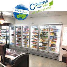 Upright Freezer Remote Closed Multideck Freezer Luxury Bottom Mount Showcase Freezer thumbnail-1