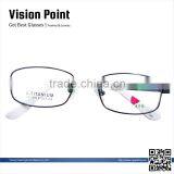 New Fashion Memory Material Girls and Boys Popular Designer Eyeglasses Frame thumbnail-1