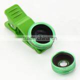 3 in 1 0.65x Wide Angle Universal Clip180 Degree Fisheye Lens for Iphone Mobile Phone thumbnail-1